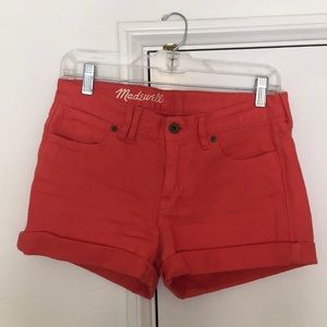NWOT Madewell Shorts 26